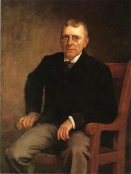 Theodore Clement Steele : Portrait of James Whitcomb Riley